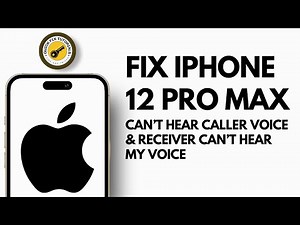 iPhone 12 Pro Max I Can't hear Caller Voice & Receiver Can't Hear my voice, Here is the Fix