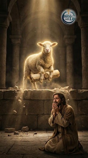 📜 Why Did John Stop Weeping When the Lamb Opened the Scroll? 🐑 John wept bitterly because no one in heaven or on earth was found worthy to break the seals, meaning the world would remain trapped under the curse. 😢🌑 It wasn't just a moment of despair, but the prelude to a glorious reveal: God was showing that the tears of history can only be wiped away by the One who shed His blood. The weeping stopped not because a warrior appeared, but because a Redeemer stepped forward. Watch the video to 