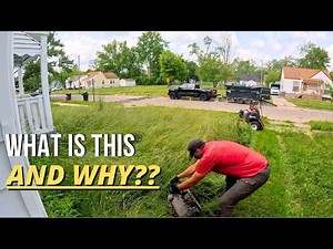 This Yard Was Hiding Secrets… Some of Them VERY Heavy