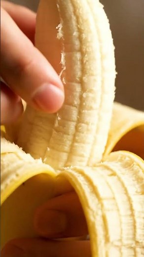 ASMR Slow Banana Peeling 🍌 | Gentle Peeling Sounds