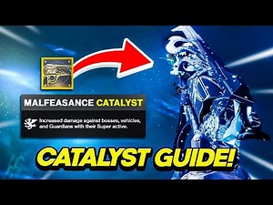 Malfeasance Catalyst Guide! How To Get It | Destiny 2 Season of The Deep