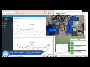 Grounding Current Monitoring System Using Internet Of Things | Monitoring Arus SCT-013-005 Presisi