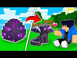 MOJE NOWE ZWIERZĄTKO W MINECRAFT! (SMOK)