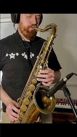 A Famous Jazz Melody on Tenor Saxophone -- There Will Never be Another You