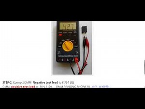 MOSFET Testing Circuit