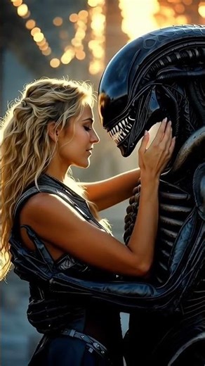 Forbidden Love: Warrior Kisses the Alien 💖👽🤯 Sci-Fi Romance