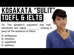 90% Fail! Try These 10 DIFFICULT TOEFL & IELTS Vocabulary Questions!