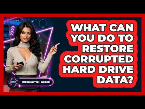 What Can You Do To Restore Corrupted Hard Drive Data? - Emerging Tech Insider