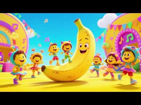 Banana Kids Song 2 | Fun Fruit Song for Kids | Sing & Dance with Bananas!