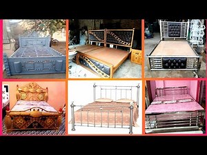 Modern steel bed and Iron bed design // Latest steel bed design