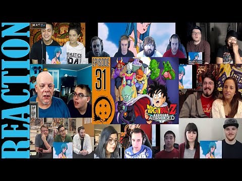 DragonBall Z Abridged: Episode 31 - TeamFourStar (TFS) REACTIONS MASHUP