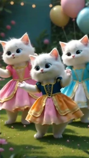 kitten character's #cute #cartoonvideo