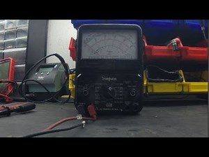 Simpson 260 Analog VOM Meter Version 7 Repair and Review