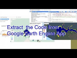 Extract the code from Google Earth Engine App
