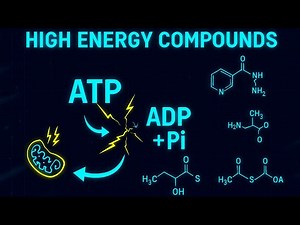 High Energy Compounds | ATP, GTP, Phosphagens & Cellular Energy Explained