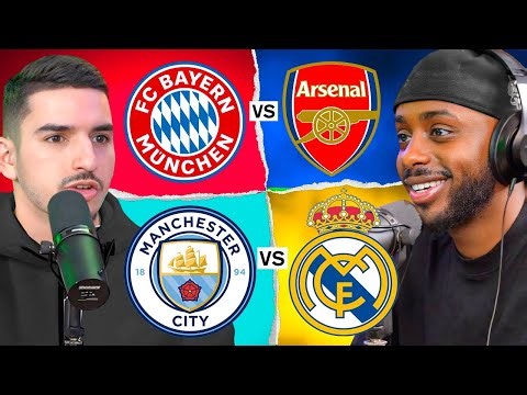 BAYERN 1-0 ARSENAL & MAN CITY 1-1 (3-4 PENS) REAL MADRID | SDS LIVE WATCHALONG