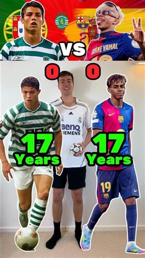 Ronaldo VS Yamal VS Messi VS Mbappe VS Ibra at different ages