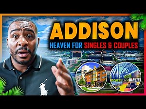 Relocating to DALLAS’ BEST Suburb for Singles (FULL VLOG TOUR) Addison Tx | Living In Addison Tx