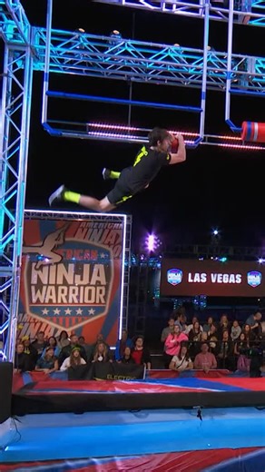 Ninja Warrior on Instagram: "@electric_enzo sets a new personal best during semi-finals! #AmericanNinjaWarrior | @NBC and Peacock"