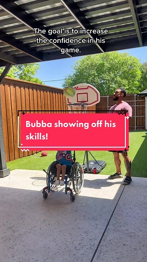 Bubba's Impressive Wheelchair Basketball Skills