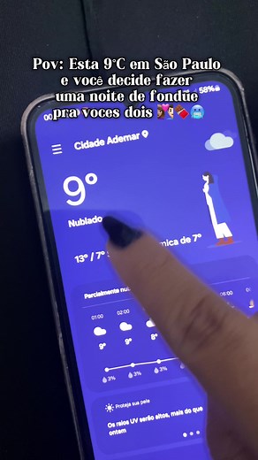 Noite do Fondue em São Paulo com Stephanie