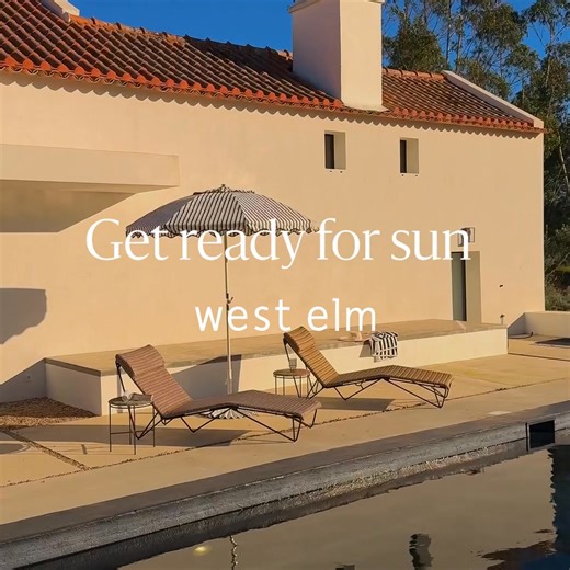 The summer sun has arrived and so has our outdoor essentials. | West Elm