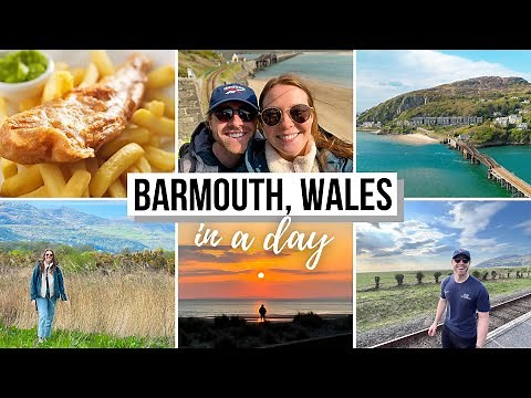 The BEAUTIFUL Welsh Coast 🏴󠁧󠁢󠁷󠁬󠁳󠁿 Barmouth, the Seaside Town of North Wales & Snowdonia