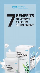 13K views · 179 reactions | Are you getting enough calcium? 領 Calcium is important for your health, but your body can't produce it on its own. Make sure to include dairy, leafy greens, and fish in your diet. If you have dietary limitations, supplements might be the answer. Talk to a healthcare professional to find what works best for you! #atomy #atomyphilippines #supplements #calcium | Atomyph_official | Facebook