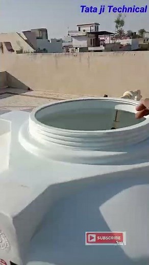 Water tank installation|water tank cpvc fitting|Tank connection and fitting|#WaterTankFitting#shorts