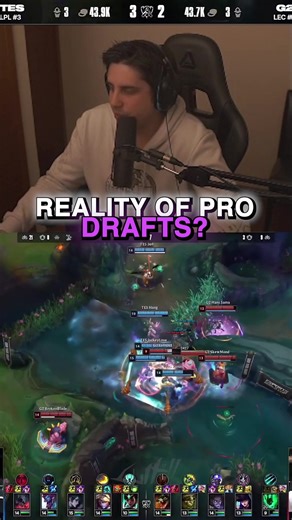Understanding the Reality of Pro Drafts in League of Legends