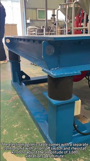 High Frequency Concrete Vibrating Table Design