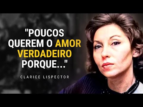 Frases e citações de Clarice Lispector que farão você refletir
