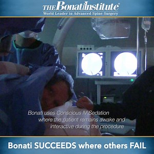 136 reactions · 44 shares | We STOP the pain! Get lasting relief from back/neck pain caused by spinal conditions such as sciatica, spinal stenosis, herniated discs and spondylosis. | Bonati Spine Institute | Facebook