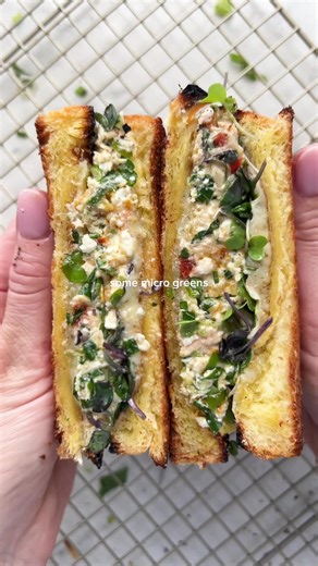 Easy Green Goddess Tuna Melt Recipe