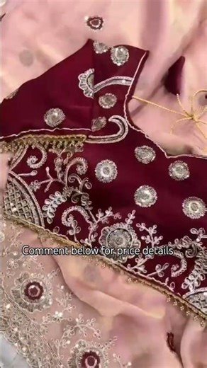 Celebrity look😎 Fendy Chiffon two ton* *Work* *C -pallu 3 mm sequence coding embroidery work #viral