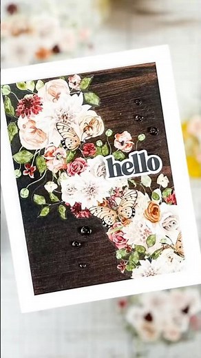 Quick and Easy Card Making using PET / Washi Tape #washitape