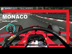rFactor F1 2021 - Charles Leclerc Monaco Onboard