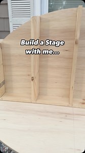 Building a small stage! Stay tuned for the final reveal! #woodworking #diy #props #stage #smallstage | Dave the Builder
