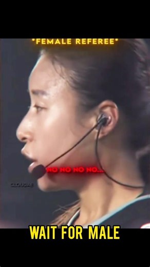 Male vs Female Referee in Football 😱🔥//refree//football#footballshorts #youtubeshort