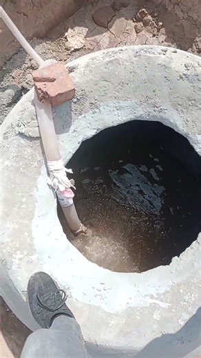 Hydro testing of sewerage line. #civilengineeeing