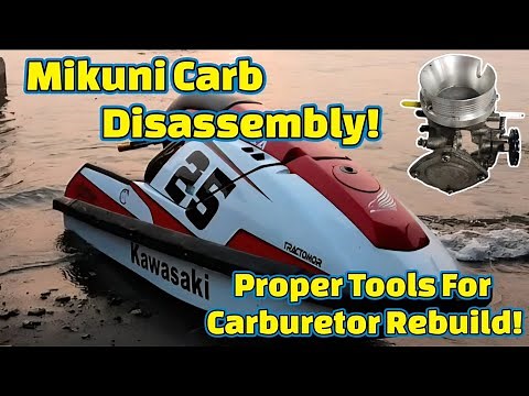 Mikuni Carburetor Disassembly | Proper Tools For Carburetor Rebuild!