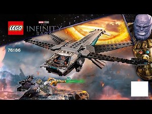 LEGO instructions - Super Heroes - 76186 - Black Panther Dragon Flyer