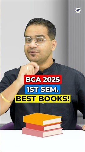 💥BCA 1st Semester Best Books in 1 Minute🤩 BCA Course Syllabus & Subjects #shorts #bca #bcasyllabus