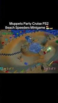Muppets Go Full Speed on the Beach 🌊 | PS2 Gameplay