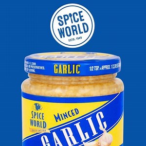 126 reactions · 15 shares | Spice World Minced Garlic is your secret weapon in the kitchen when time is short, but you don’t want to sacrifice flavor! Find us in your produce section. | Spice World | Facebook
