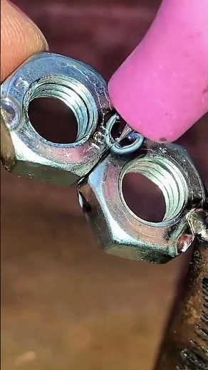 Tig nut tucking idea #weldingprocess #weldwheels #tigwelding #welder #walding #welder #diy #fyoupage