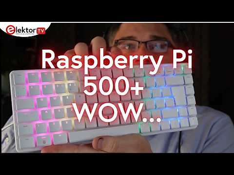 Raspberry Pi 500+ Unboxed: Double RAM, NVMe SSD & RGB Keyboard Upgrade!