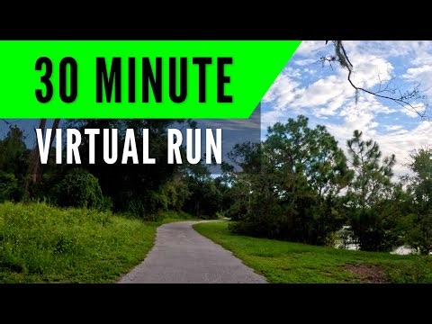 30 Minute Cardio Treadmill Run | Virtual 5K Workout