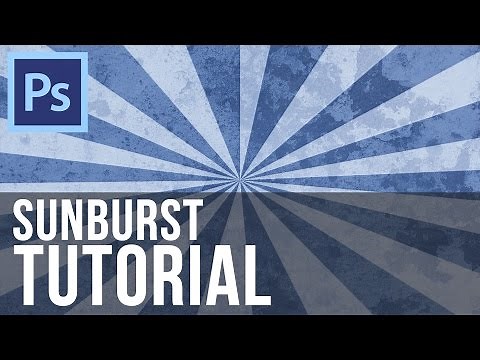 Sunburst Effect - Photoshop CS6 Tutorial