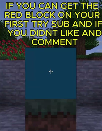 Can u get red block #minecraft #viral #edit #loop #minecraftshorts #oddlysatisfying #perfectloop